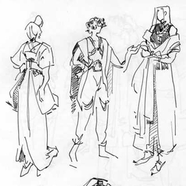 Концепты одежды для персонажей