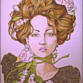 Зелёный чай с жасмином