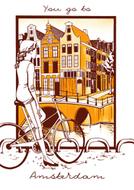 Открытки: Амстердам