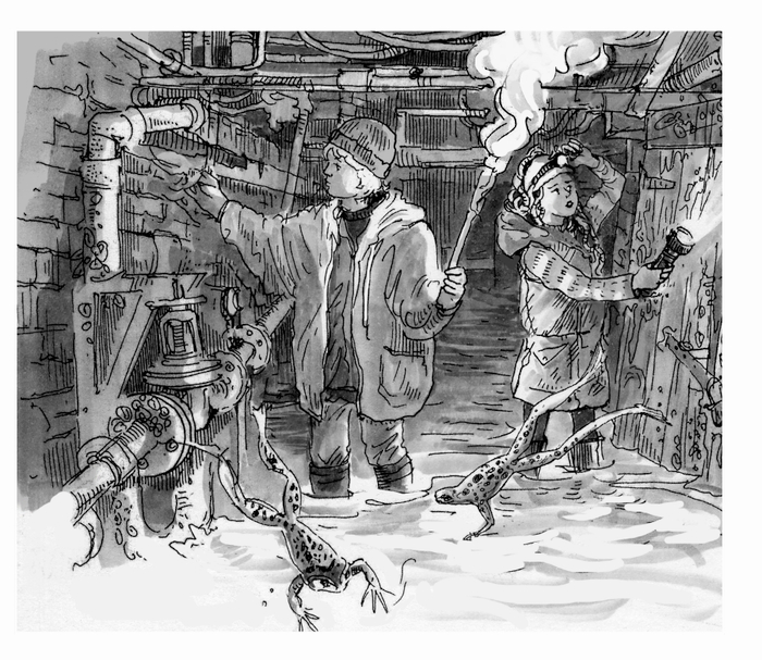 Наводнение. К повести Сергея Лобова «Мой дом - остров, или Тайна ракушкового демона»