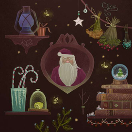 Портрет Деда Мороза