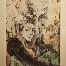 Арлекин и дама