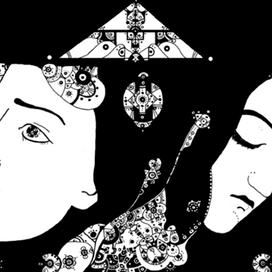 Александр и Багоас портреты