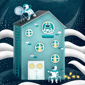 В космосе как дома