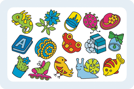 Игра лото (карточка)