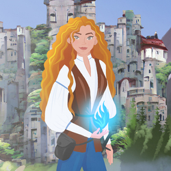 В.Редная - персонаж для обложки книги