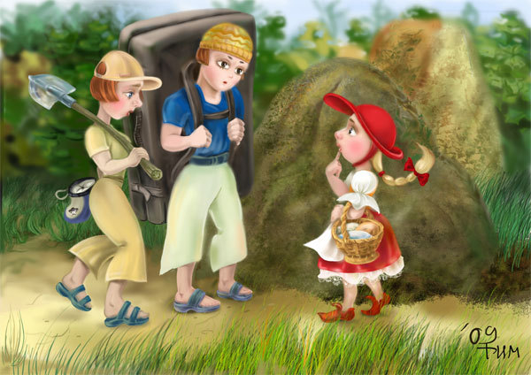 Красная шапочка и болдерингисты