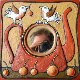 Красный чайник