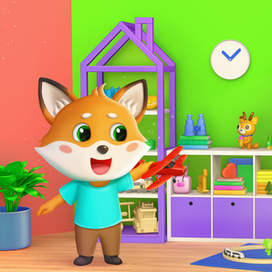 Локация с персонажем