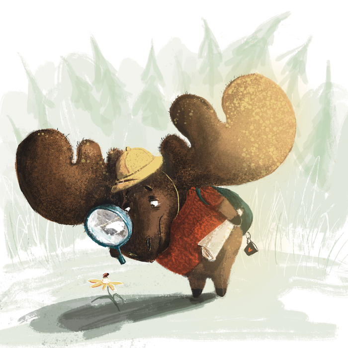 Лось-путешественник