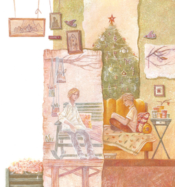 "Апельсиновая девушка" Гордера / Семейные фотографии