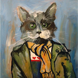 Портрет кота 