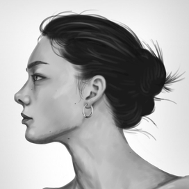 Профиль девушки