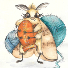 Моль запасливая