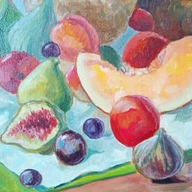 Грузинский натюрморт с инжиром