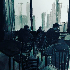 С видом на город