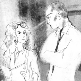 Блейз Забини и Луна Лавгуд