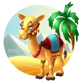 Карточка.Алфавит. Верблюд