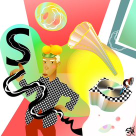 Джаз | дизайн для музыкальных обложек или постеров|