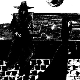 Ночь. Луна. Она.