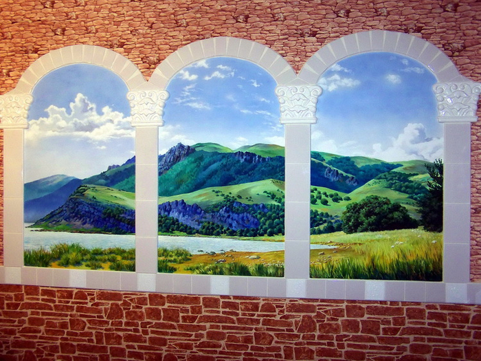 "Вид на южную сторону"