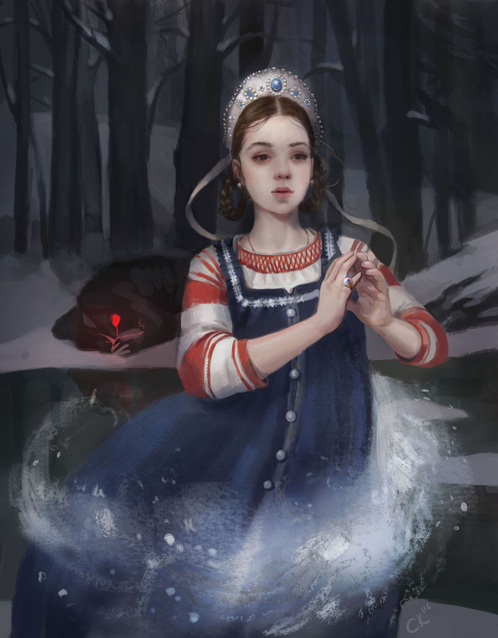 Аленький цветочек