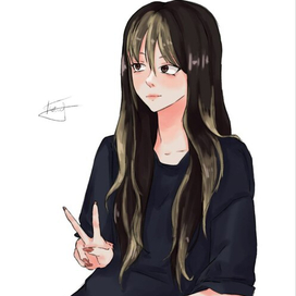 портрет девушки