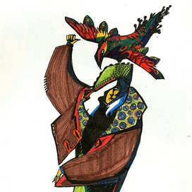 Мадам и птица
