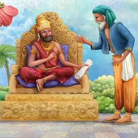 Иллюстрация к книге "Stubborn child"