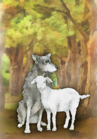 Волк и козленок
