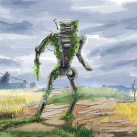 Заросший метал