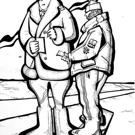 А.С. Пушкин подвергается штрафу за нарушение правил дорожного движения