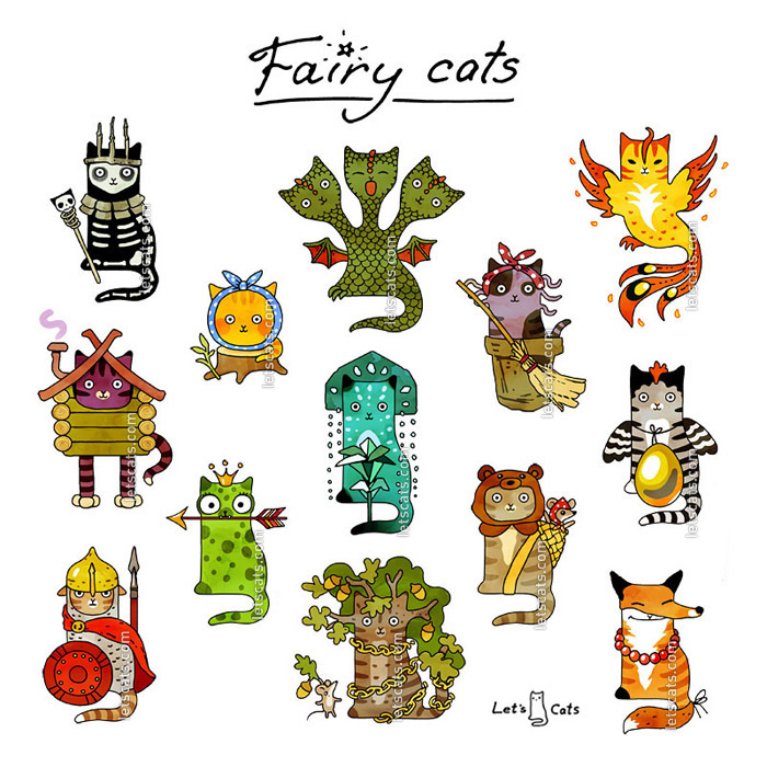 Сказочные котики