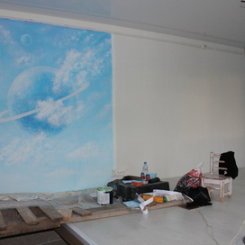 Роспись стены по заказу