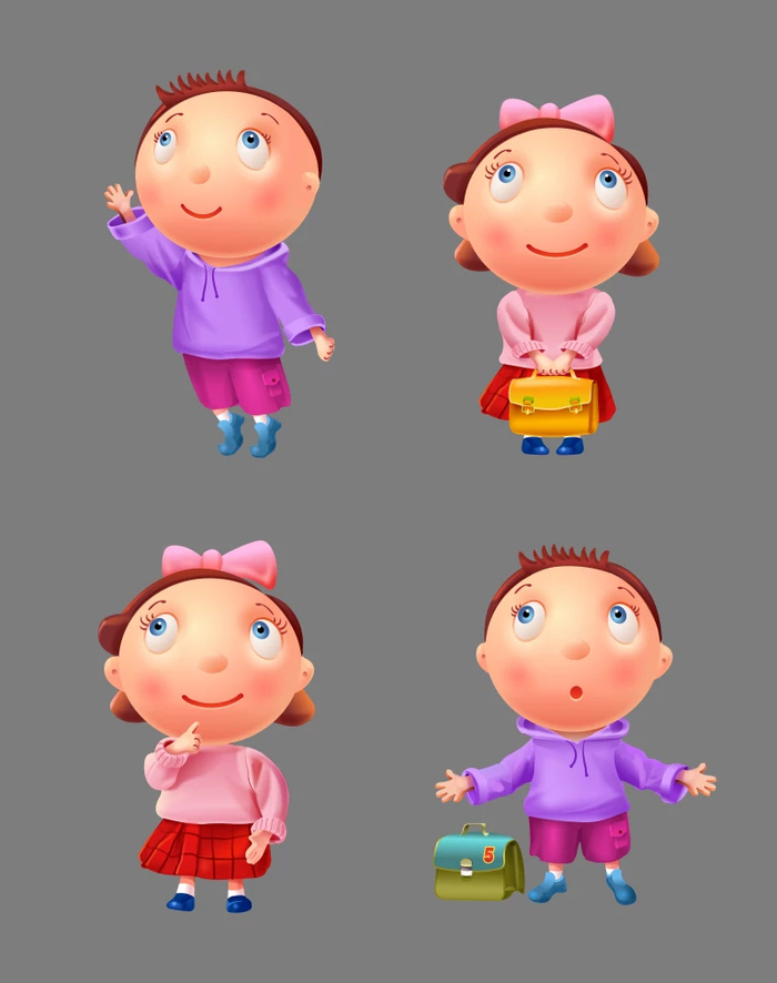 Персонажики - детки