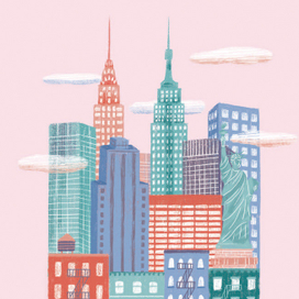 Упаковочная бумага "Нью-Йорк" для o.paper.paper