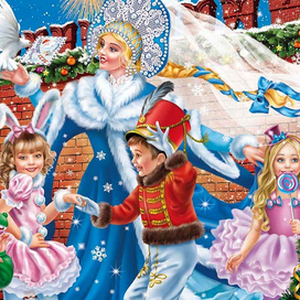 Для новогодней коробочки