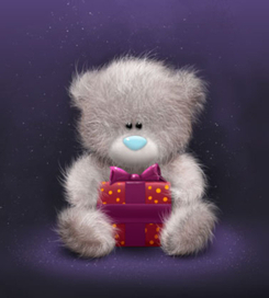 Тестовый концепт-набросок персонажа мягкой игрушки. 