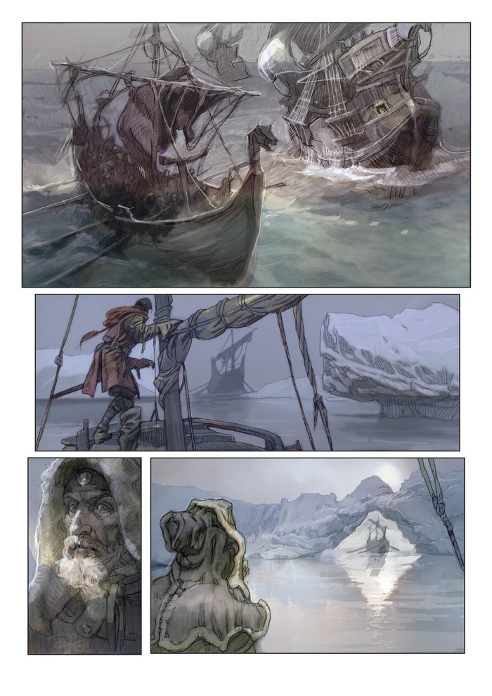 ст.6. Комикс "Предел" для игры Ash of Gods