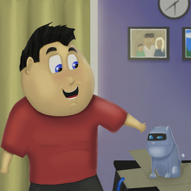 Мальчик и собака