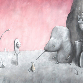 Кот собирается уходить