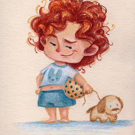 Создание персонажа "Лукавый-кучерявый"