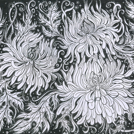 Ночные хризантемы