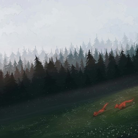 "Утренний лес"