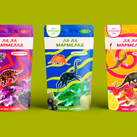 Упаковка мармелада