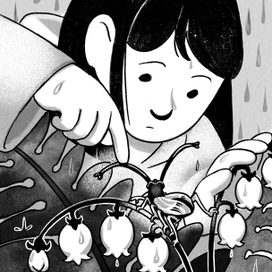 Девочка и жук