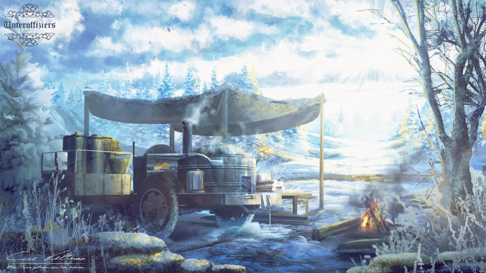 Фон для визуальной новеллы