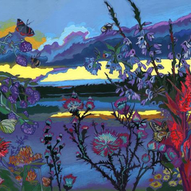 Цветы подмосковья.