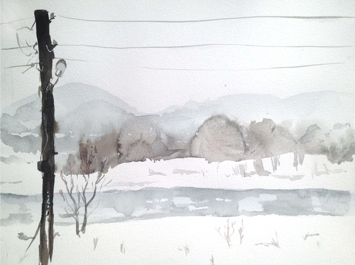 Река Мрассу. 