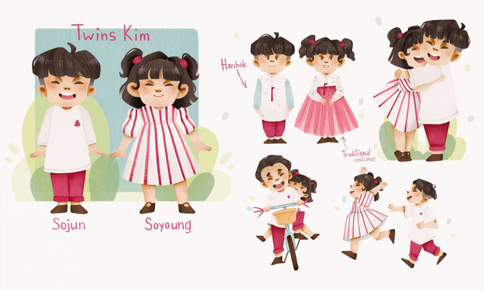 Близнецы Ким